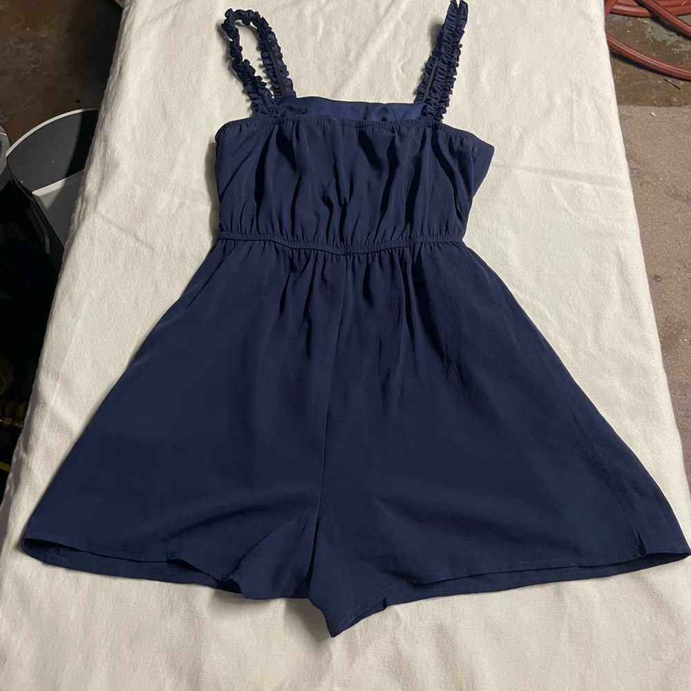 Speechless Dark Blue Kids Romper